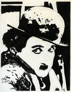 Charlie CHAPLIN af Unbekannter Künstler