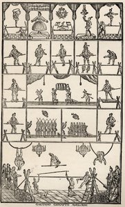 Cirkus og balancegang af Unbekannter Künstler