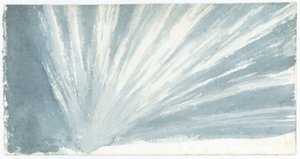 Skystudie af Luke Howard, ca. 1808-1811 af Unbekannter Künstler