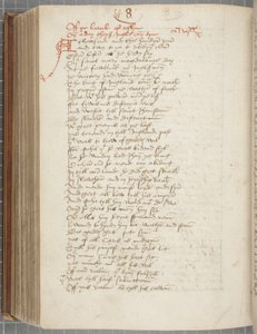 Kopi af Chronicle Andrew af Wyntoun, Fol 325 verso, ca. 1550 (blæk på papir) af Unbekannt