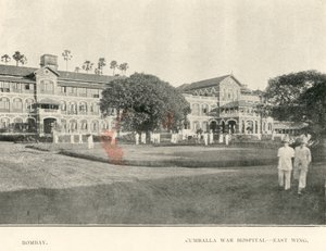 Cumballa krigshospital, ca. 1900