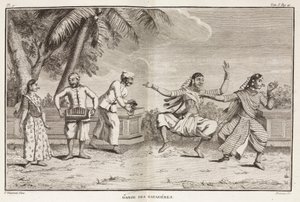 Dansere og musikere, Indien af Unbekannt