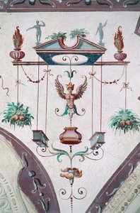 Detalje af Hall of Grotesques