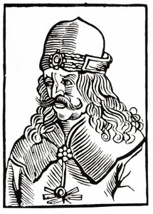 Dracula, ca. 1550 (træsnit) af Unbekannter Künstler