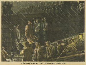 Dreyfus landing, 9. juli 1899 af Unbekannt
