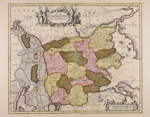 Ducatus Sleswicensis pars septentrionalis af Unbekannter Künstler