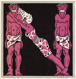 Embellishment for The Story of Aladdin and the Wonderful Lampdani af Unbekannt