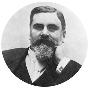 Emile Levassor, fransk bilfabrikant, ca 1885 af Unbekannt