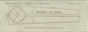 Enville Church - Monumental Stone: gravering, nd [c 1783] af Unbekannt