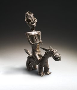 Rytterfigur, muligvis 1700-tallet af Unbekannt