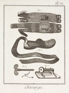 Udstyr, tidlig-moderne kirurgiske anordninger af Unbekannt