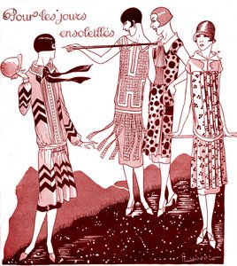 Mode: dagkjoler i maj 1925 af Unbekannter Künstler
