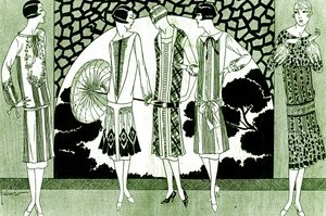 Mode: kjoler i maj 1925 af Unbekannter Künstler
