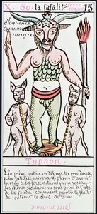 Skæbne, tarotkort, fransk af Unbekannt