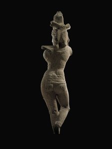 Figur af Venugopala, Sydindien, sen Chola / tidlig Vijayanagar periode, slutningen af det 13. / begyndelsen af det 14. århundrede af Unbekannt