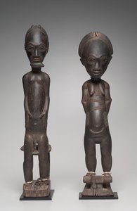 Figure pair, late 1800s to early 1900sdani af Unbekannt