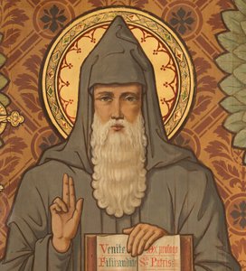 Tidligere kloster. Vægmalerier. Louis Bert de l