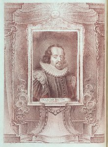Francis Bacon, engelsk essayist og filosof, begyndelsen af det 17. århundrede af Unbekannt