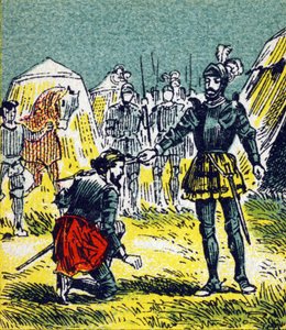 Francois I riddervåben af Bayard den 15. september af Unbekannt