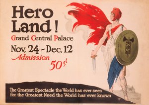 French Hero Land-plakat, New York, New York af Unbekannt
