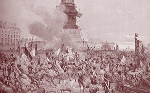 Den franske revolution i 1848 (gravering)