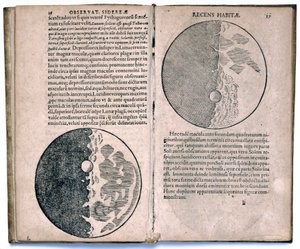 Galileos observationer af månen af Unbekannt