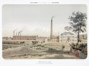General Industrial Scenes Zink arbejder i Mulheim an der Ruhr, Tyskland af Unbekannt