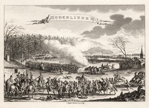 General Jean Victor Marie Moreau førte den franske revolutionshær til sejr i slaget ved Hohenlinden over østrigerne og bayerne af Unbekannt