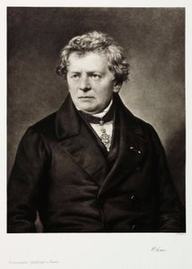Georg Simon Ohm, tysk fysiker, ca 1840 af Unbekannt