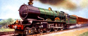 Tog fra Great Western Railway - King George V af Unbekannter Künstler