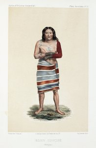 Indiske Guaycuru, c 1843-1 af Unbekannt