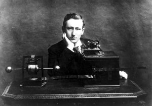 Guglielmo Marconi, italiensk radiopioner, ca. 1900 af Unbekannt