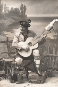 Gustav Rechl, Tyskland 1908 (s/h-billede) af Unbekannter Künstler