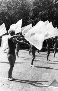 Gymnaster parade i Bukarest. af Unbekannt
