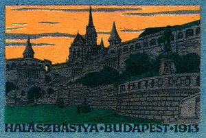 Fiskerbastionen i Budapest af Unbekannter Künstler
