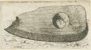 Hamstall Ridware - Arkæologisk fund: ætsning og [? 1700-tallet] af Unbekannt