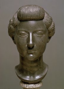 Leder af Livia Drusilla (56 f.Kr.-29 e.Kr.) Roman, ca. 30 f.Kr. (basalt) af Unbekannt
