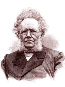 Henrik Ibsen af Unbekannter Künstler