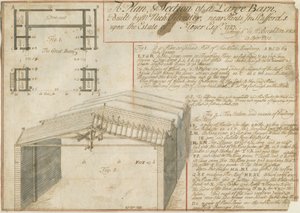 Tips - Laden på Floyer Estate: pennetegning, 25. april 1733 af Unbekannt