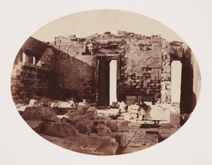 Parthenons indre, Athen, ca 1849 af Unbekannt
