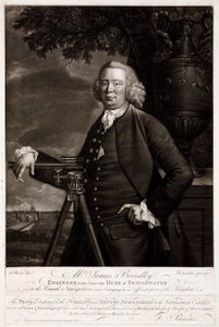 James Brindley, britisk civilingeniør og kanalbygger af Unbekannt