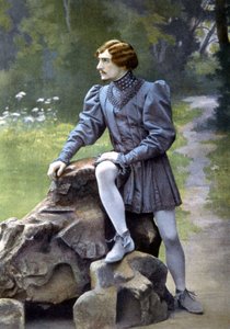 Jean Perrier som Pelleas af Unbekannter Künstler