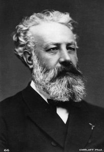 Jules Verne - Portræt af Unbekannter Künstler