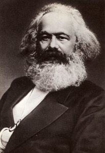 Portræt af Karl Marx af Unbekannter Künstler