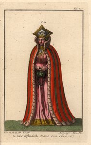 Lady af Livland, russisk provins af Unbekannter Künstler