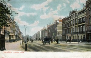 London - Portland Place af Unbekannter Künstler