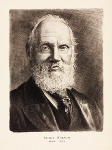 Lord Kelvin, skotsk ingeniør, matematiker og fysiker, ca 1900 af Unbekannt