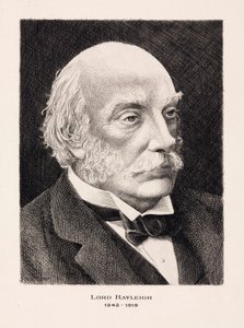 Lord Rayleigh, engelsk matematiker og fysiker af Unbekannt