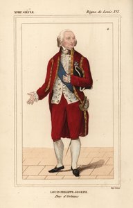 Louis Philippe Joseph, hertug af Orleans af Unbekannter Künstler