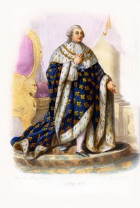 Ludvig XVI, konge af Frankrig (gravering)
